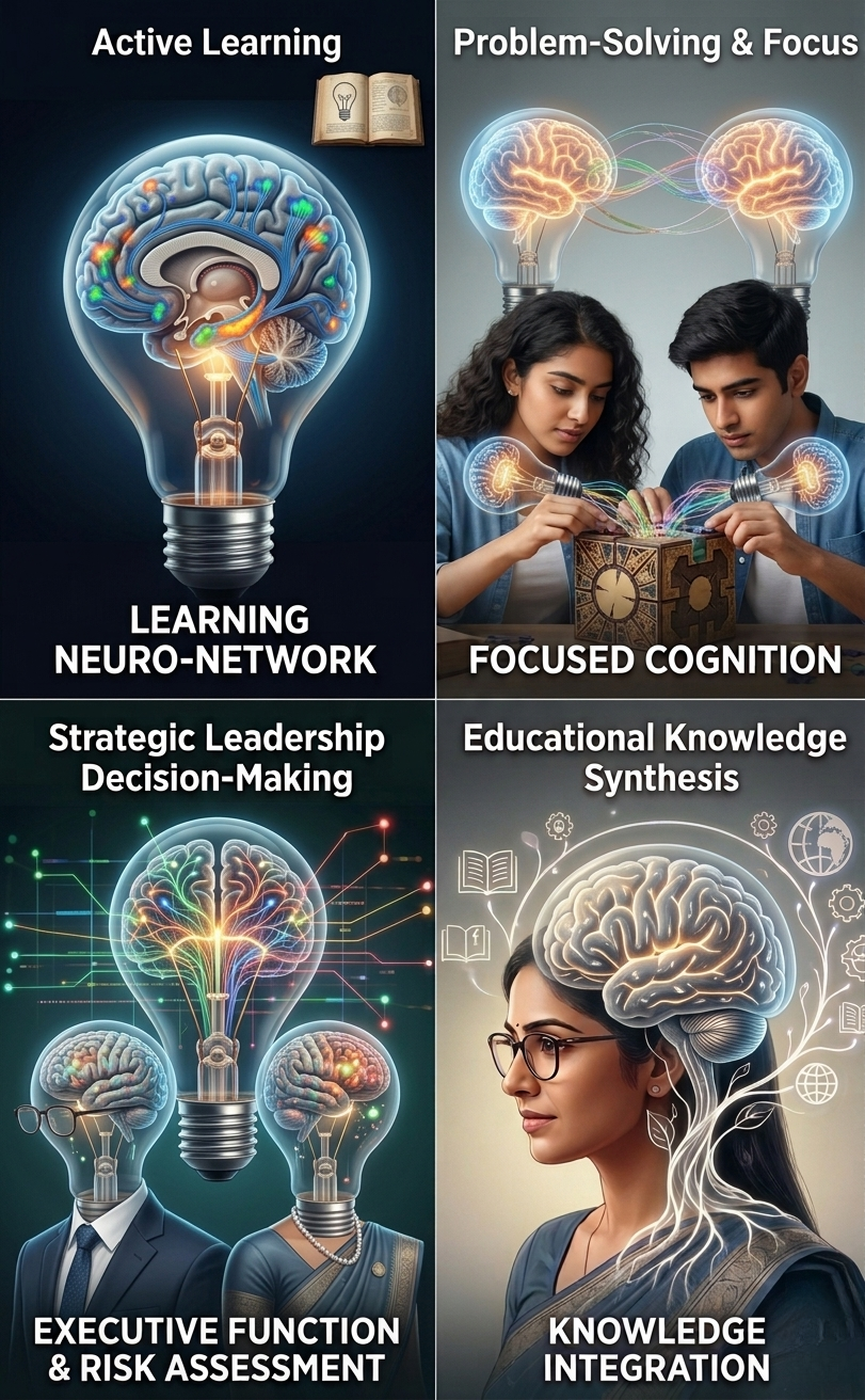 Abstract brain and creativity concept